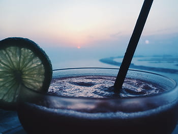 smoothie, clear, glass cup, alcohol, bar, beach, beach party, beach sunset, cafe, cocktail, cocktail glass