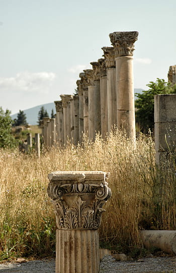 ruiny, Ephesus, řecký, město, zbytky, řecké město, Malá Asie, chrám, pierre, sloupců, Dějiny