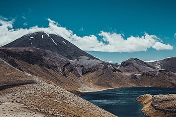 new, zealand, Mountains, New Zealand, nature, clouds, landscape, natural, sky, wild, mountain
