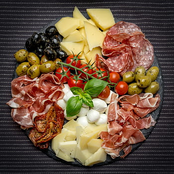 antipasto, předkrmy, jíst, jídlo, zelenina, zdravý, rajčata, kousky, Lahodné, rajčata mozzarella, startér