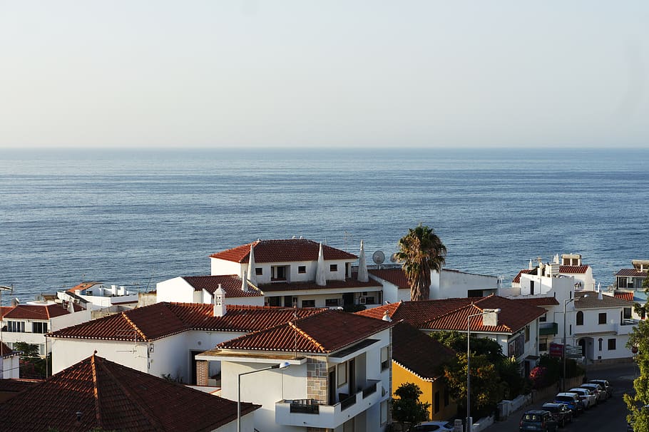 albufeira, sea, views, terrace, dawn, house