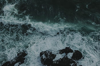 wave, body, water, stones, sea, ocean, waves, nature, rocks, coast, rock - object