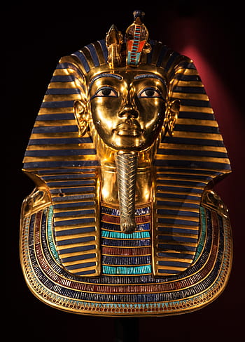 zlatá faraon hlavu poprsí, tutankhamun, maska ​​smrti, zlatý, maska, zlatá hlava, cenný, neocenitelný, poklad, zlatý poklad, zlatý fond