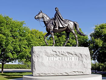 Queen Elizabeth, Statue, Ottawa, Canada, ottawa, canada, landmark, england, royal, queen, elizabeth, uk