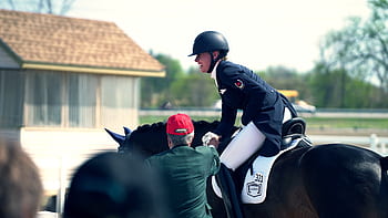 persone, uomo, ragazza, donna, equitazione, cavallo, animale, sorriso, sorridere, contento, avventura, sport