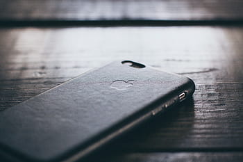 iphone smartphone, mobil, trä-, tabell, iphone, smartphone, träbord, teknologi, telefon, närbild, trämaterial