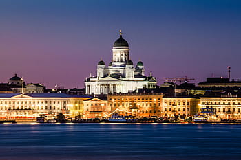 helsinki cathedral, cathedral, church, helsinki, finland, architecture, landmark, scandinavia, religion, history, capital