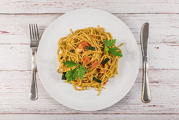 špagety, čerstvý, těstoviny, Lahodné, dřevěný stůl, jídlo, italština, nudle, jíst, kuchařka, vaření