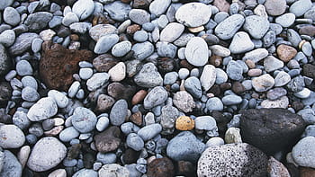 gray, white, black, stone pebbles, assorted, pebble, lot, rocks, pebbles, beach, sand