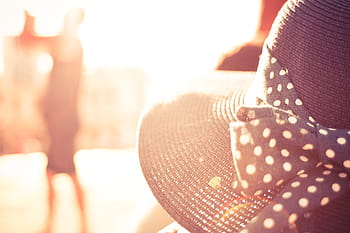 outra, chapéu de menina, luzes solares, outra garota, chapéu, moda, menina, pessoas, verão, sol, ensolarado