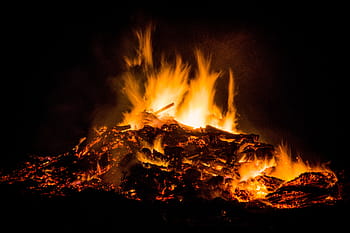 closeup, photography, bonfire, night, fire, camping, flames, fire - natural phenomenon, heat - temperature, flame, burning