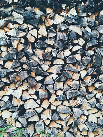 close-up photo, pile, firewood, brown, cord, wood, logs, lumber, nature, texture, large group of objects