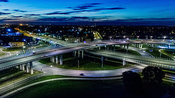 auto, cestování, silnice, riga, Lotyšsko, trubec, multicopter, helikoptéra, quadcopter, letecký, letecké krajiny