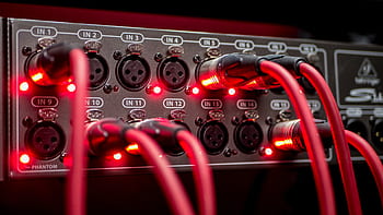 mikrofon, kabel, mikser, musikk, lyd, konsert, parti, bånd, studio, støpsel, utstyr