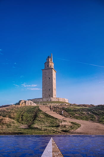 věž Hercules, věž, maják, galicie, Španělsko, Dějiny, cestovat, památník, krajina, starý, coruña