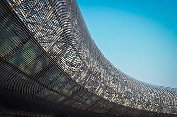 fotografie červí oko pohled, bílý, ocelová struktura, letiště, architektura, budova, mezinárodní, moderní, sál, cestovat, terminál