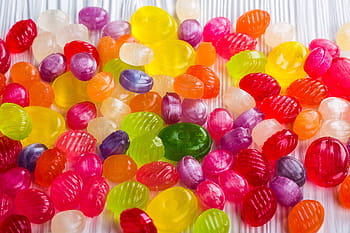 assorted-color candy lot, caramel, candy, sweetmeats, sweet, food, colorful, bright, sweets, dessert, multi colored