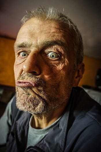 Fash, uomo, vecchio, pauroso, spavento, divertente, spaventoso, adulto senior, solo un uomo anziano, Solo uomini, solo un uomo