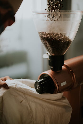 osoba, nalévat, kávové zrno, Mlýnek na kávu, káva, výrobce, horký, napít se, vaří, espresso, stroj