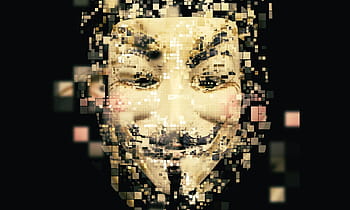 maska ​​fawkes chlap, digitální, tapeta na zeď, anonymní, hacktivista, skupina, jednota, jsme legie, metafora, charakter