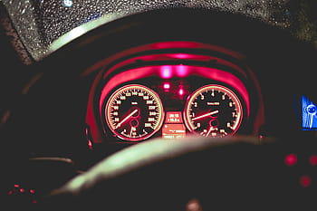 kecepatan mobil bensin, bensin, mobil, kecepatan, meteran, malam, speedometer, dasbor, pengukur, kendaraan darat, transportasi