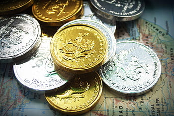 cash coins, Stack, various, money, currency, coin, finance, business, wealth, banking, retail