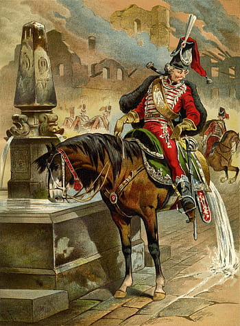baron munchausen, the horse at the fountain, tall tales, storyteller, fairy tales, liar, lie, carl friedrich von münchhausen
