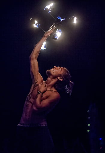 fire, artist, hot, dance, flame, flames, artistic, juggler, festival, hippie, fantasy