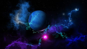 astronomy, space, moon, galaxy, planet, star, wallpaper