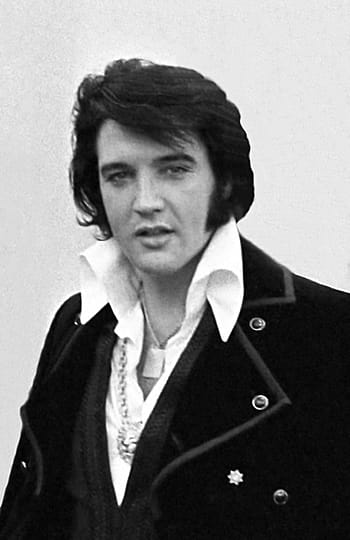 fotografie ve stupních šedi, Černá, sako, ve stupních šedi, fotografie, elvis presley, Černý oblek, umělec nahrávání, herec, umělec, etapa