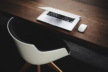 laptop, apple, keyboard, technology, mac, application, software, hardware, table, wood, chair