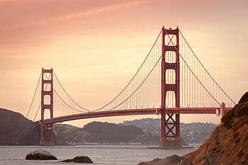 golden, gate bridge photo, daytime, golden gate bridge, san francisco, california, san francisco bay area, bridge, ocean, bay, water