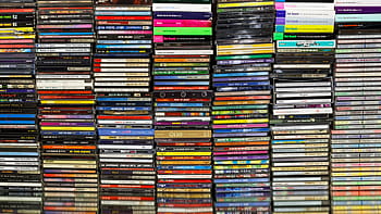 assorted-movie case lot, cd, music, hifi, audio, entertainment, music cd, collection, collect, background, wallpaper