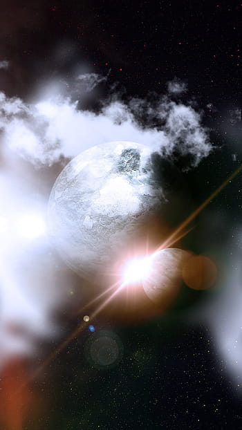 planet digital wallpaper, planet, jupiter, space, universe, celestial body, space travel, solar system, astronomy, globe, moon