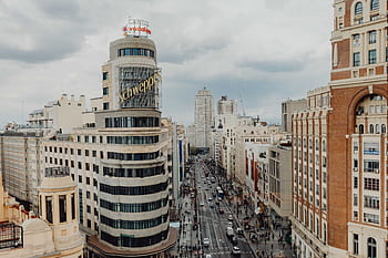 edifici, Europa, città, punto di riferimento, architettura, design, Madrid, Spagna
