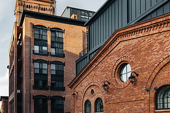 apartoft aparts, -, arsitektur, kota, Loft, Arsitektur kota, Lodz, Polandia, batu bata, tua, bangunan