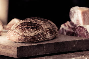 pane a lievitazione naturale, pasta acida, pane, infornare, al forno, cottura al forno, forno, Impasto, Farina, aspro, cibo