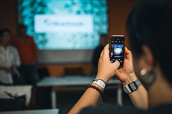 telepon, seluler, fotografi, smartphone, foto, tampilan, presentasi, kerumunan, video, kinerja, Orang