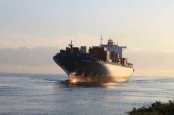 ship sailing, freighter, cargo ship, industry, port, goods, transportation, cargo, shipping, transport, freight