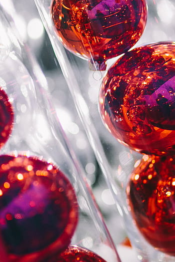 feriados, decoração, ornamento, celebração, bugiganga, brilhante, festivo, Vermelho, Natal, bugigangas, embalado