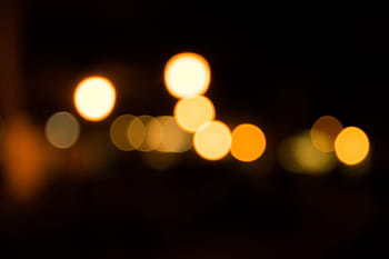 yellow bokeh photography, bookeh, photography, dark, night, abstract, light, bokeh, blur, defocused, illuminated