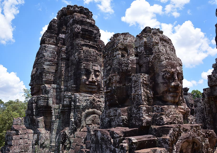 cambodia, angkor wat, siem reap, angkor, temple, ruin, asia, tourism, khmer, old, travel