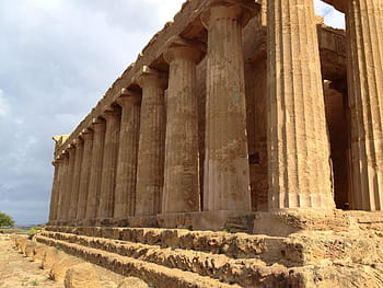 agrigento, Sicílie, architektura, chrám, Itálie, dědictví, řecký, památník, Dějiny, comanche, archeologie