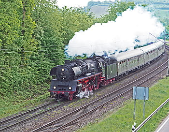 train, train track, steam, coming, chimney, the steam spectacle in 2018, saar valley, railway, steam locomotive, express train, three cylindrical
