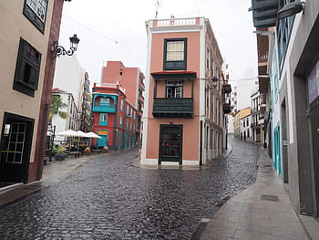santa cruz de tenerife, ลาปาลมา, หมู่เกาะคานารี, สเปน, santa cruz de la palma, เกาะ, เมือง, ฝน, เปียก