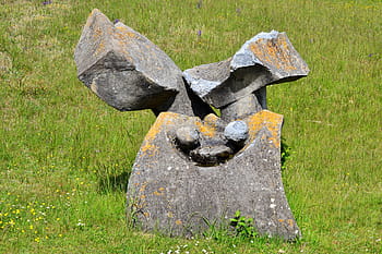 Eichstätt, Monument, Violence, War, violence in war, abstract, sculpture, places of interest, figures, field, nature park