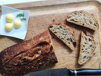 chléb, kvásku, levain, kůra, hmotnost madre, pekař, řemeslný chléb, bolest au levain