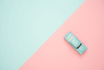 classic, teal car die-cast model, toy car, pastel, colorful, blue, pink, miniature, retro