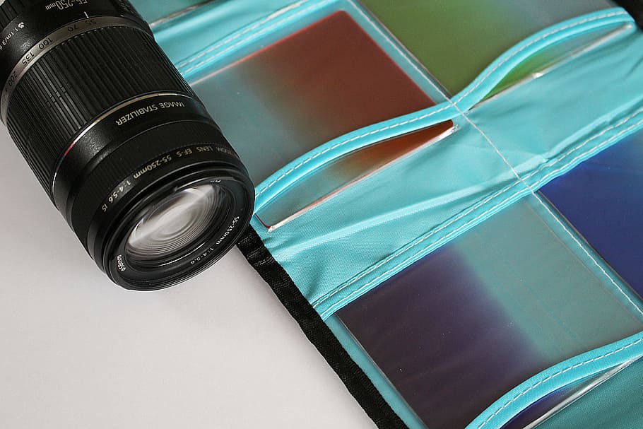 lens, camera lens, color graduated filters, photo accessories