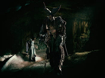 horned, male, character, walking, woman, dress wallpaper, Devil, Satan, Hell, Gray, Spooky